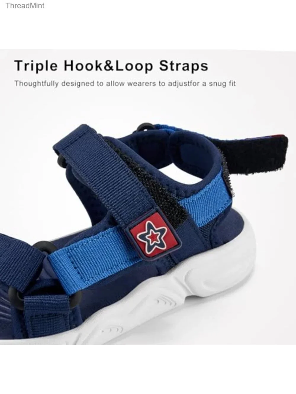 Adjustable Strap Boys Girls Sandals Water Sport Beach Open Toe